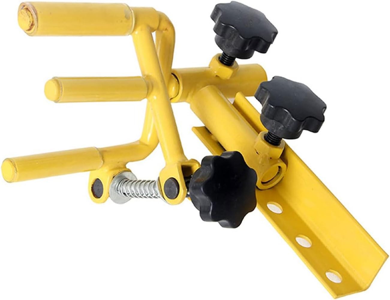 FUNTRESS Archery Compound Bow Vise Adjustable Metal Tool Yellow