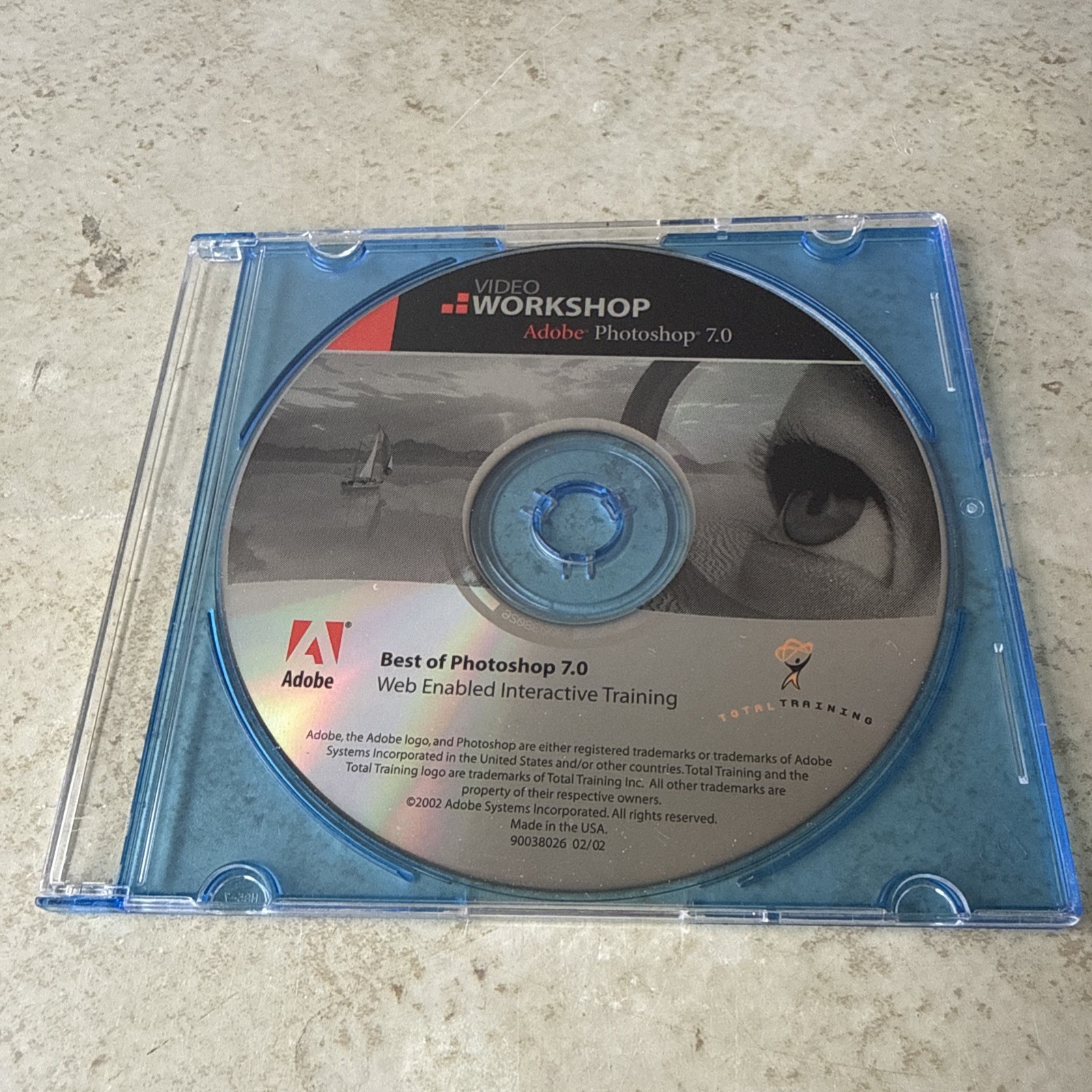 Adobe Photoshop 7.0 "Video Workshop" Interactive Training (CD-ROM, 2002)