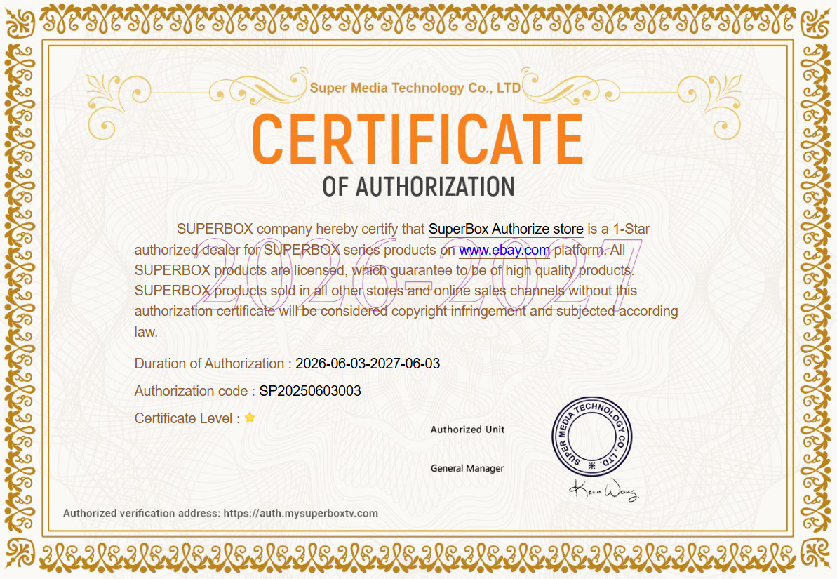 SuperBox S6 Ultra TV BOX - Authorized Distributor -Ship Same Day Can Message