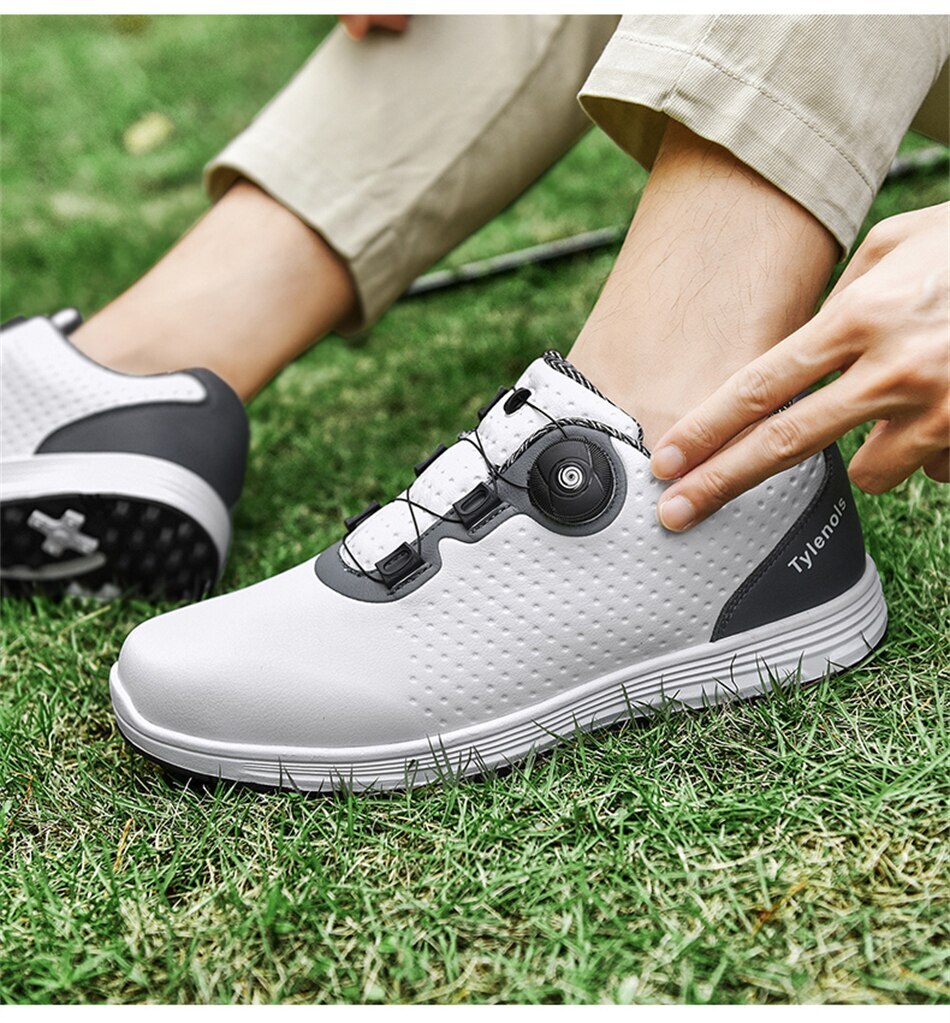 Professional Golf Shoes Outdoor Waterproof Golf Sneakers Non-Slip Walking Shoes