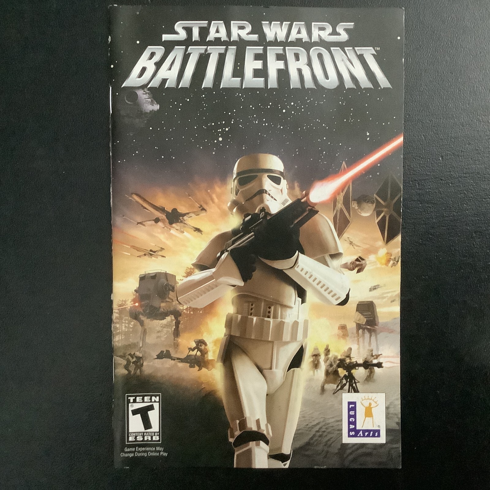 Star Wars Battlefront 1 PS2 PlayStation 2 Instruction Manual Only