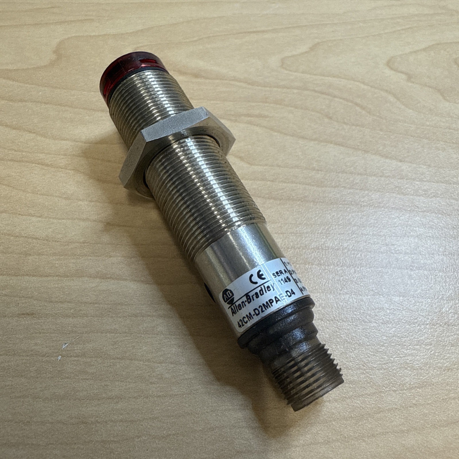 Allen Bradley 42CM-D2MPAE-D4 Metal Prox Sensor 18mm