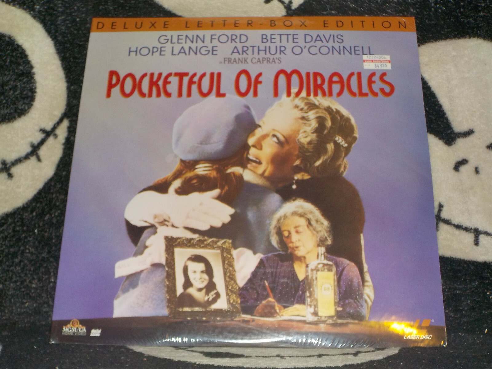 Pocketful of Miracles NEW SEALED Letterbox Laserdisc LD Bette Davis FreeShip$50