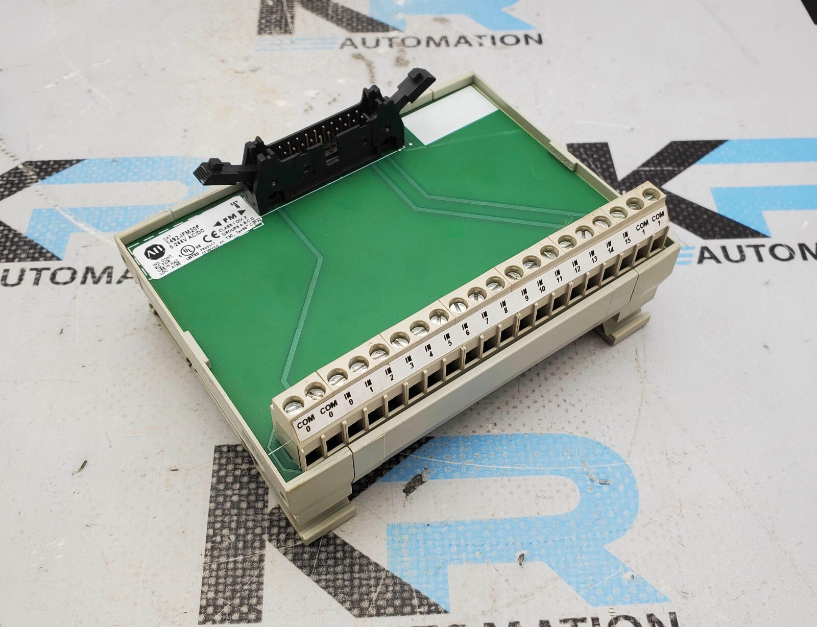 *Lot Of 4* Allen Bradley 1492-IFM20F /B Terminal Block 265VAC/DC