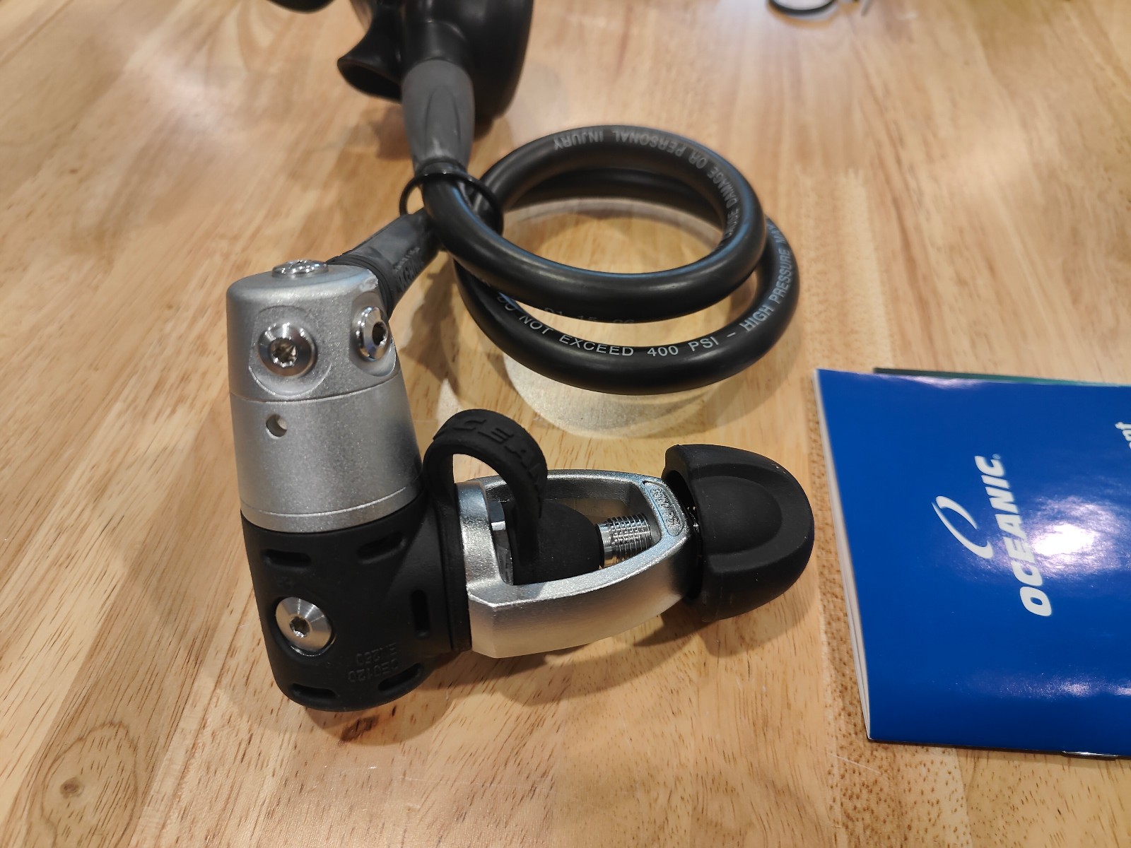 NEW IN BOX Oceanic PX3 First Stage and Alpha 8 Second Stage Scuba Regulators