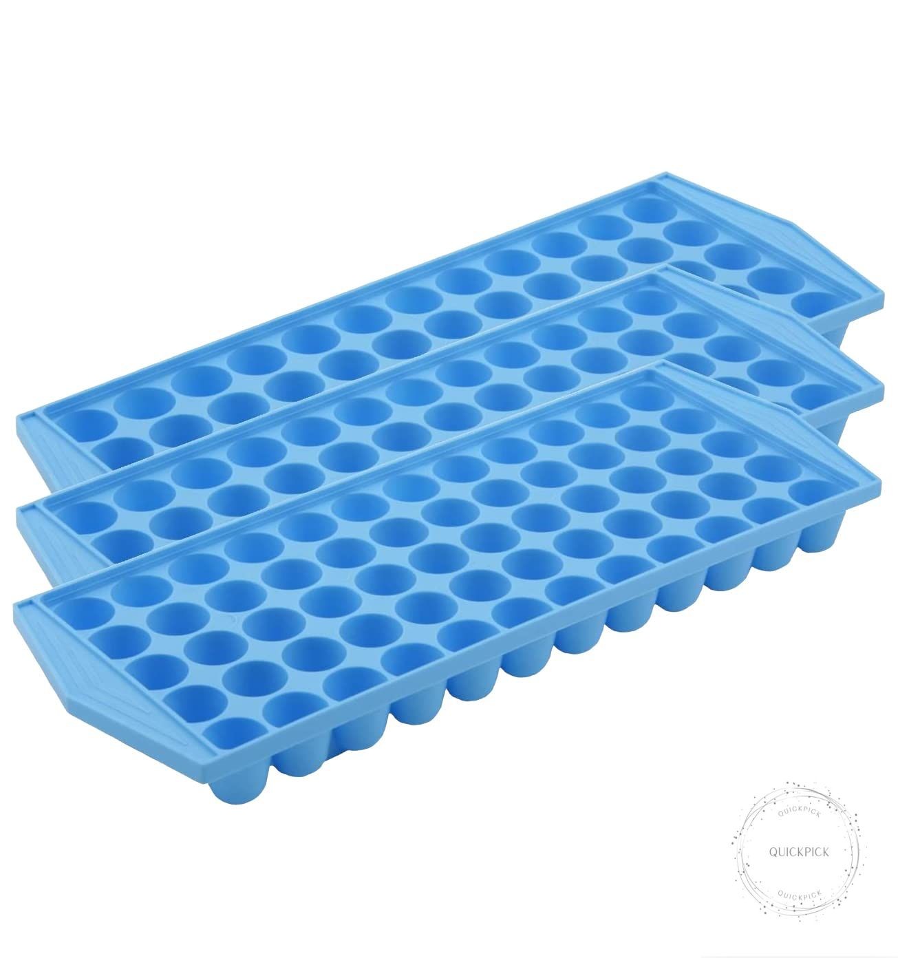 Arrow Mini Ice Cube Trays, 3pk - 60 Mini Spaces Per Tray - Easy to Use Stackable