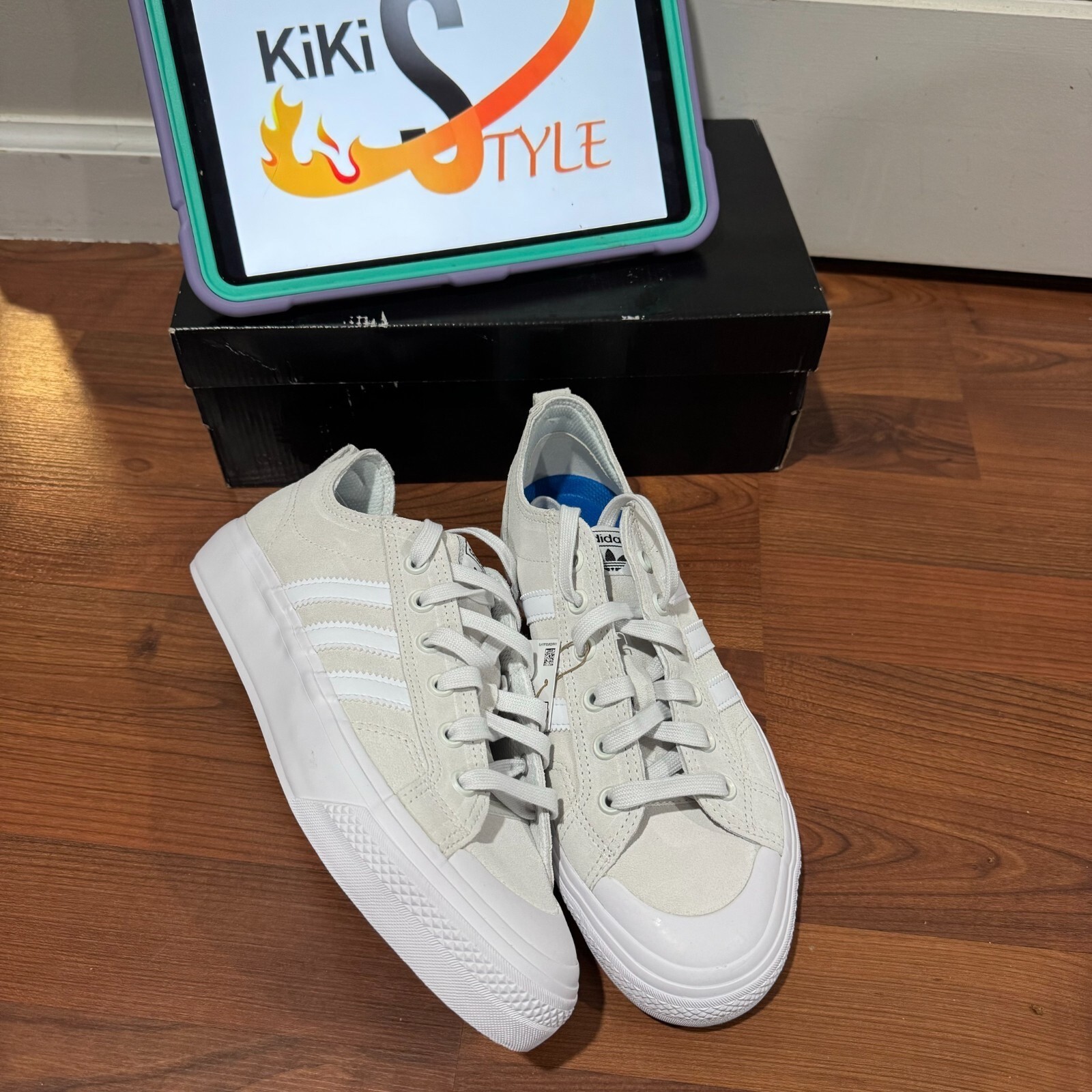 New With Box Adidas Nizza ADV Low Top Mens Sneaker HQ3631