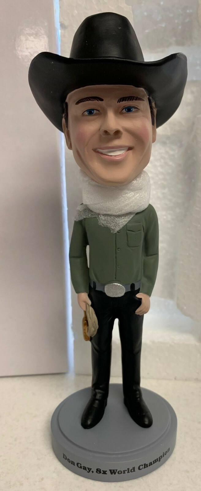 Don Gay rodeo Bobblehead PRCA Bull Riding Hall Of fame Champion NFR NEW