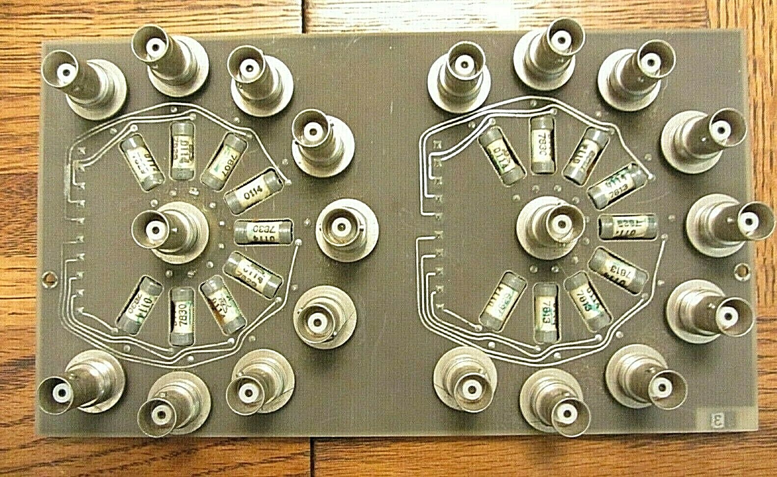 9 POS  2 POLE  --  50 Ohm Coaxial Switches  --   Tektronix