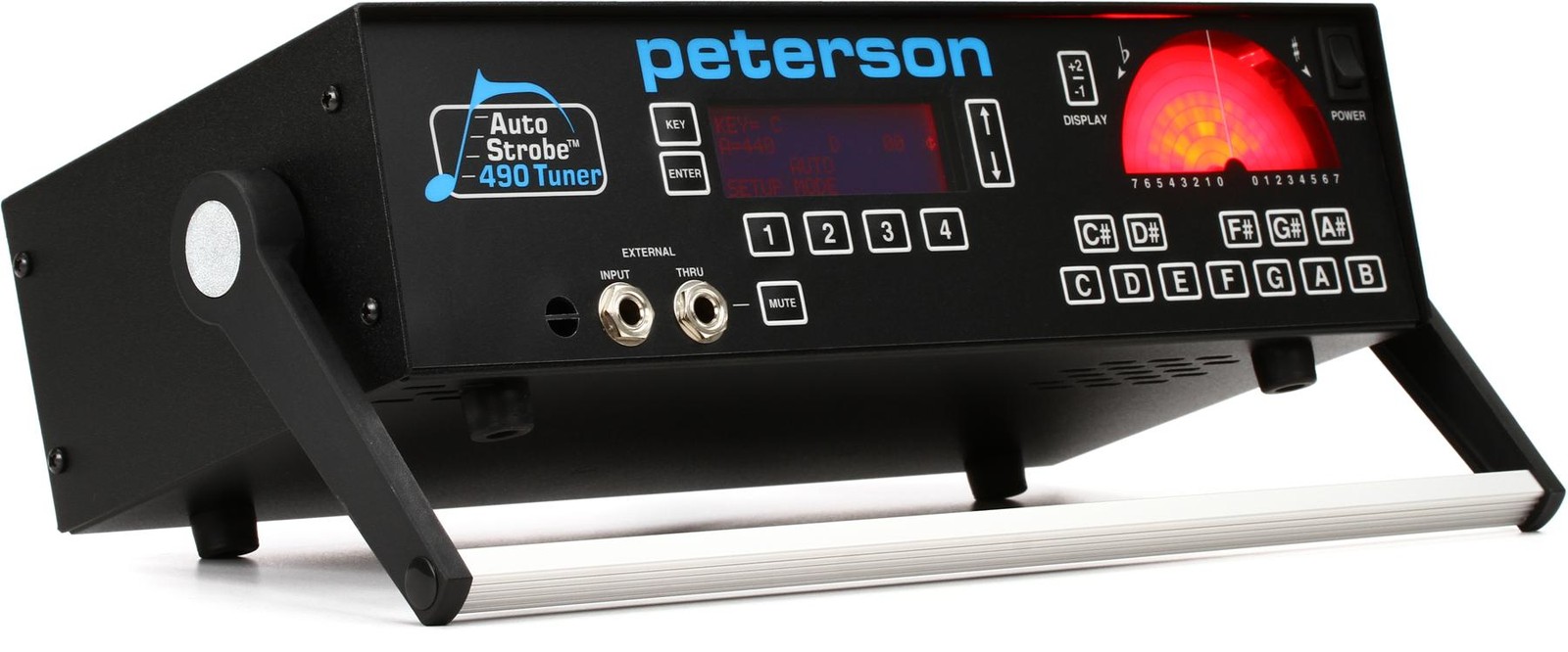 Peterson AutoStrobe 490 Stroboscopic Mechanical Tuner