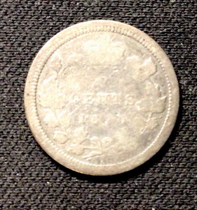 1870 Canada Silver! 5 Cents! ENN Coins