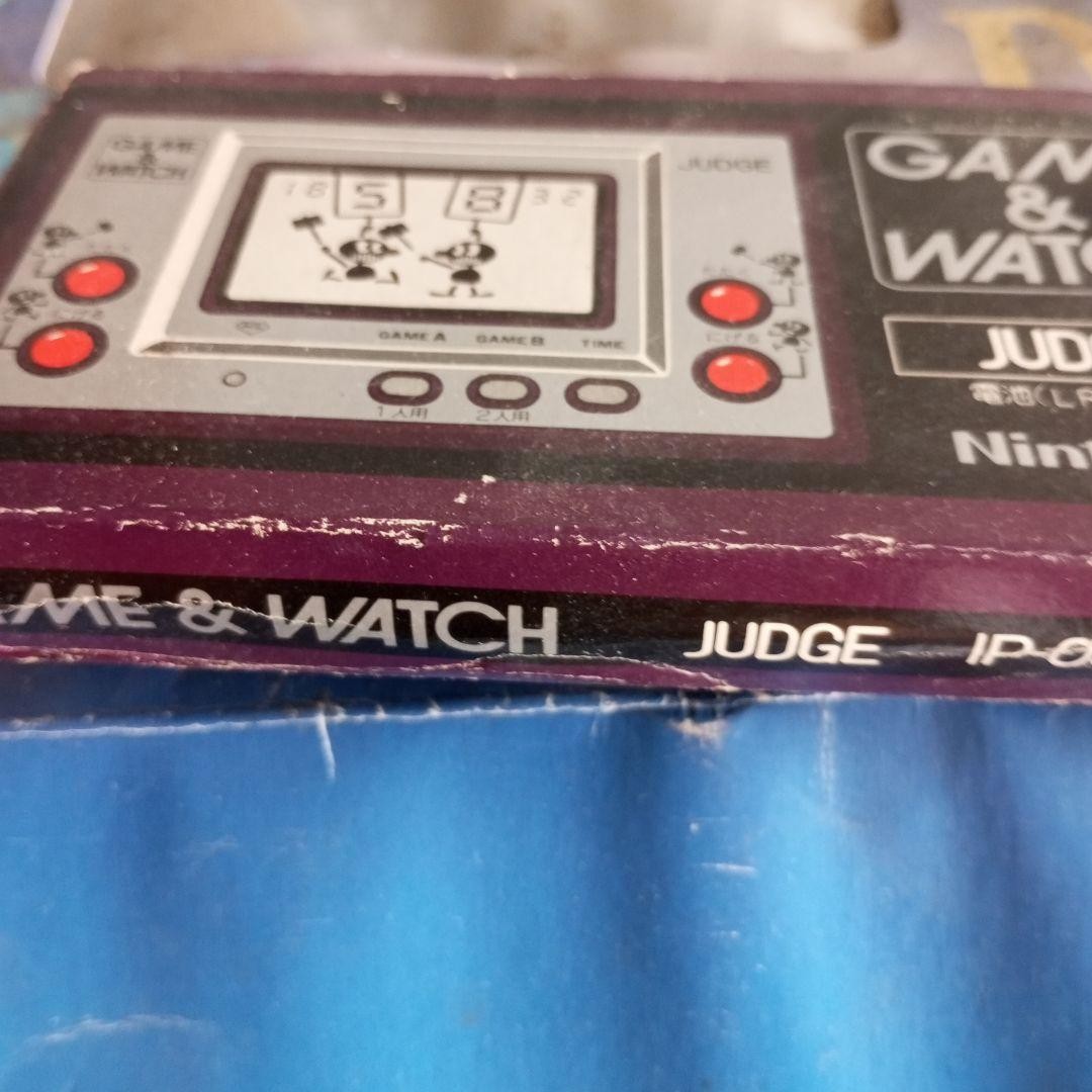 Nintendo Game & Watch Judge IP-05 Purple Late Model with Box Tested