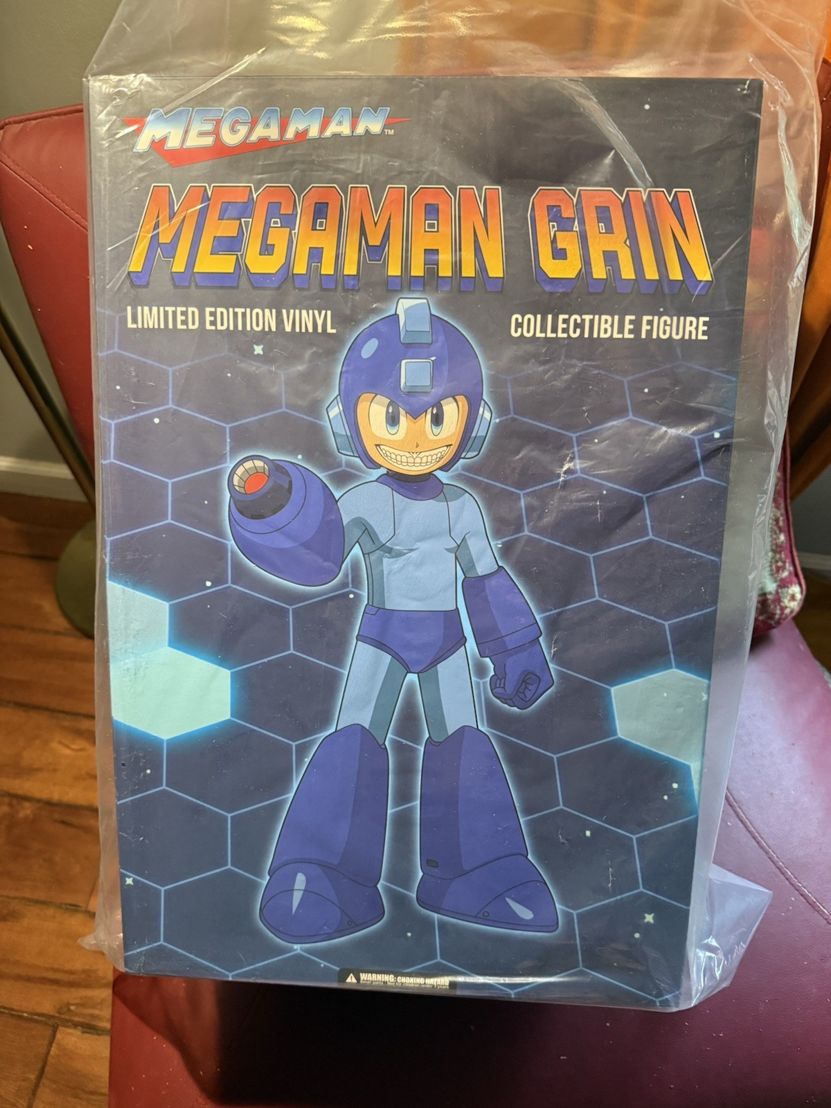 Megaman Grin Ron English Popaganda x Mindstyle Capcom 15 Inch New In Box