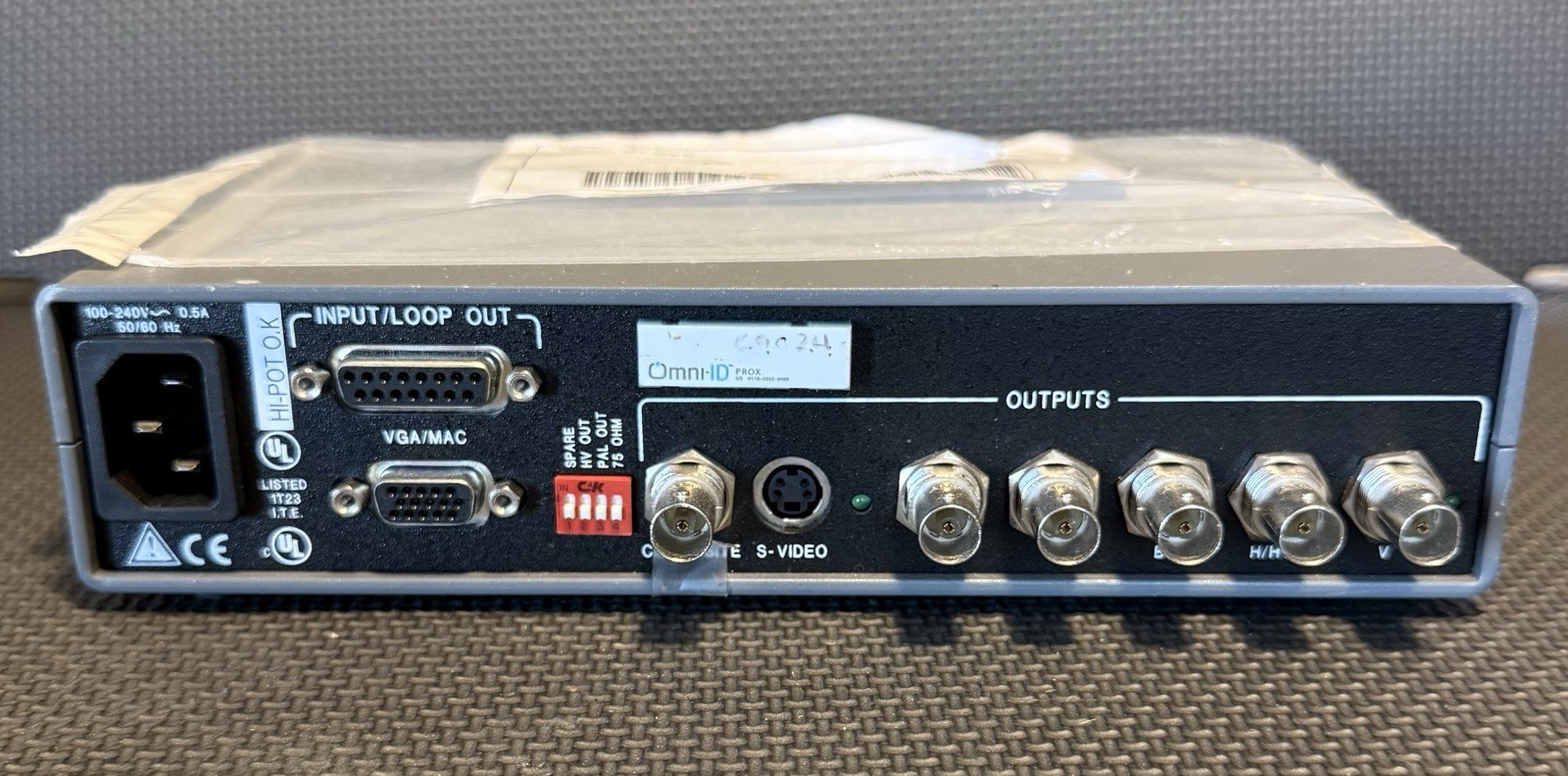 Extron VSC 100 High-Resolution Computer-to-Video Scan Converter NASA Surplus