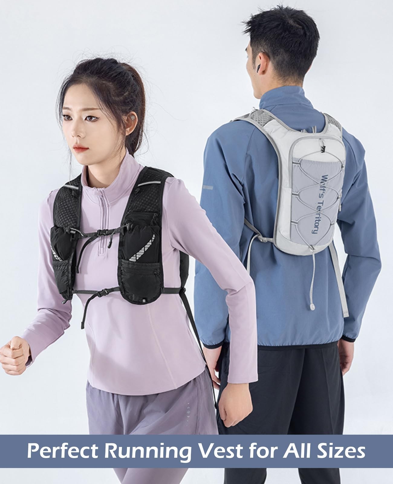 Lightweight 5L Hydration Pack for Marathon Running and Trail Adventures