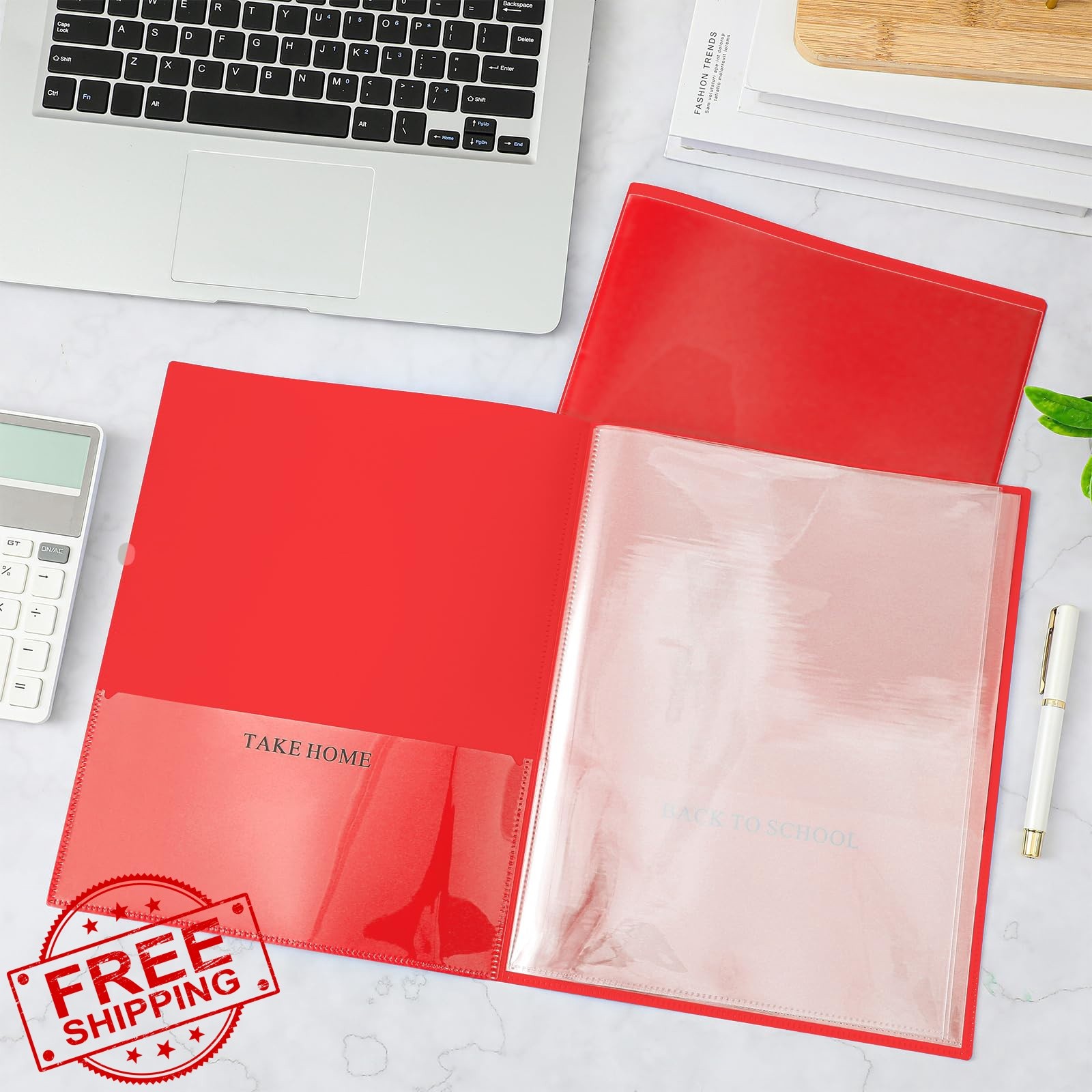 Henoyso 12 Red Folders