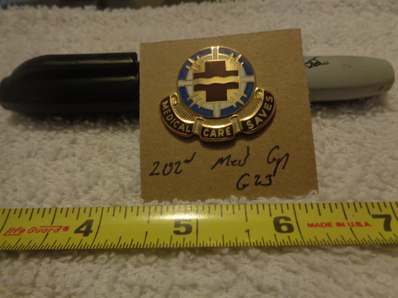 202nd Medical Group G23 Unit Crest, DI, DUI (DRAW#10)
