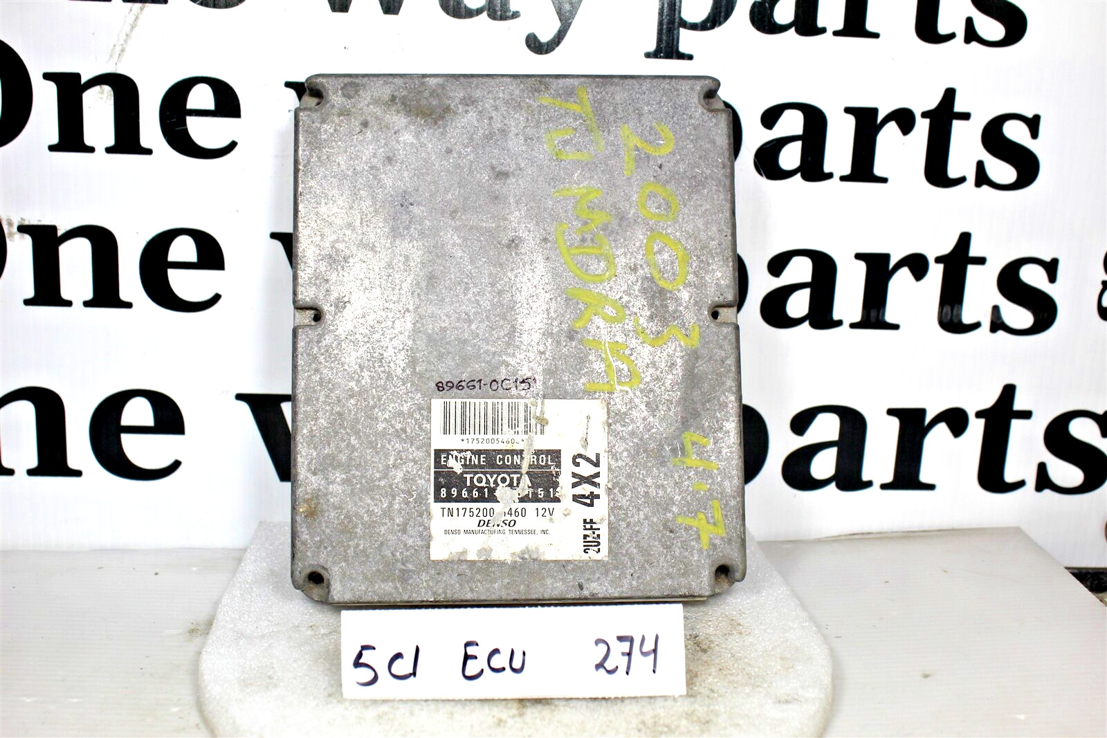 8966147250 Toyota Prius 2008 2009 Transmission Unit TCU TCM Module OEM 5C1 274