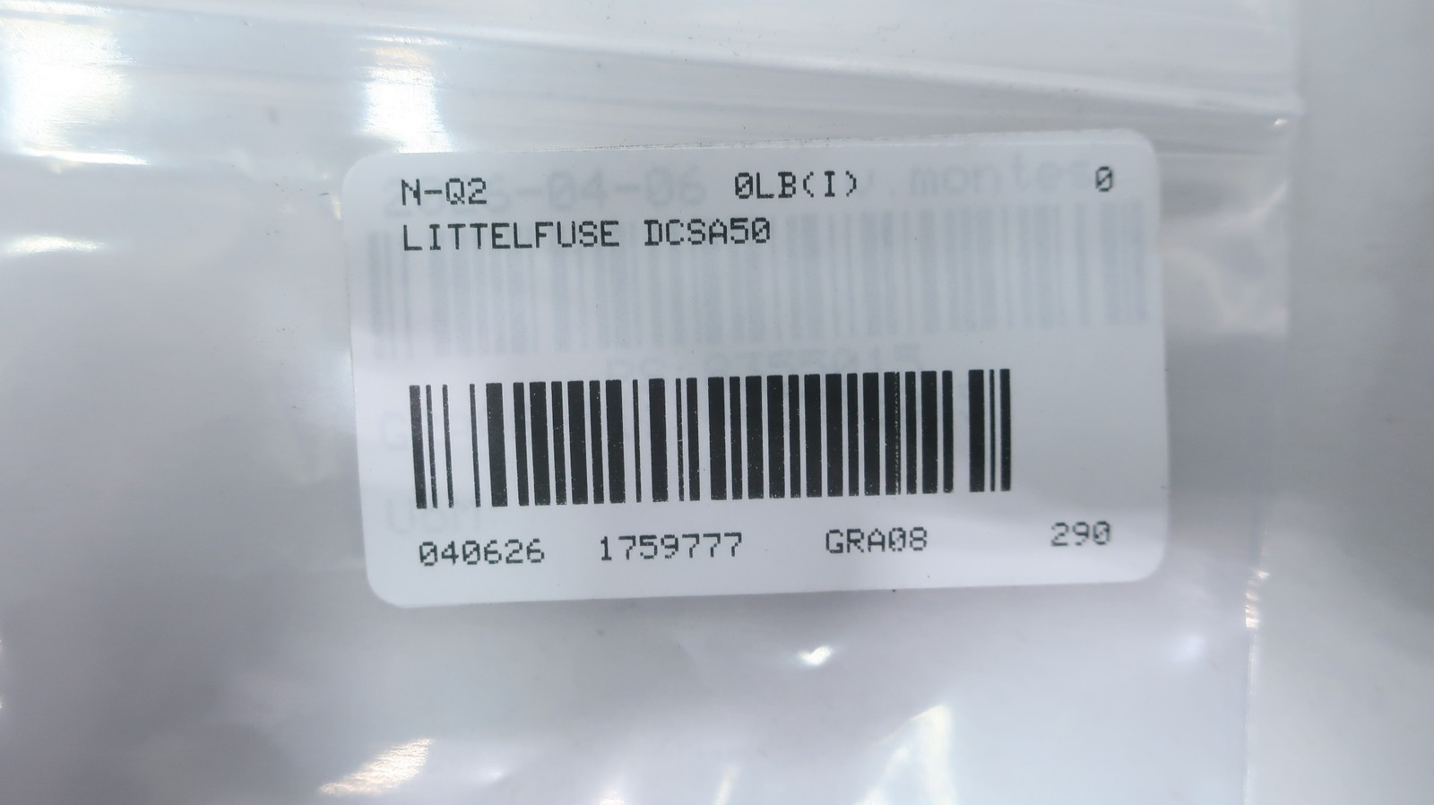 Littelfuse DCSA50 Current Transducer 30v-dc