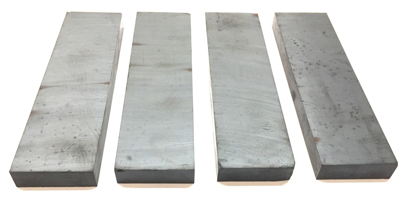 Unbranded 6" x 1-9/16" x 1/2" Ceramic Unmagnetized Ferrite Magnet [Lot of 4] NOS