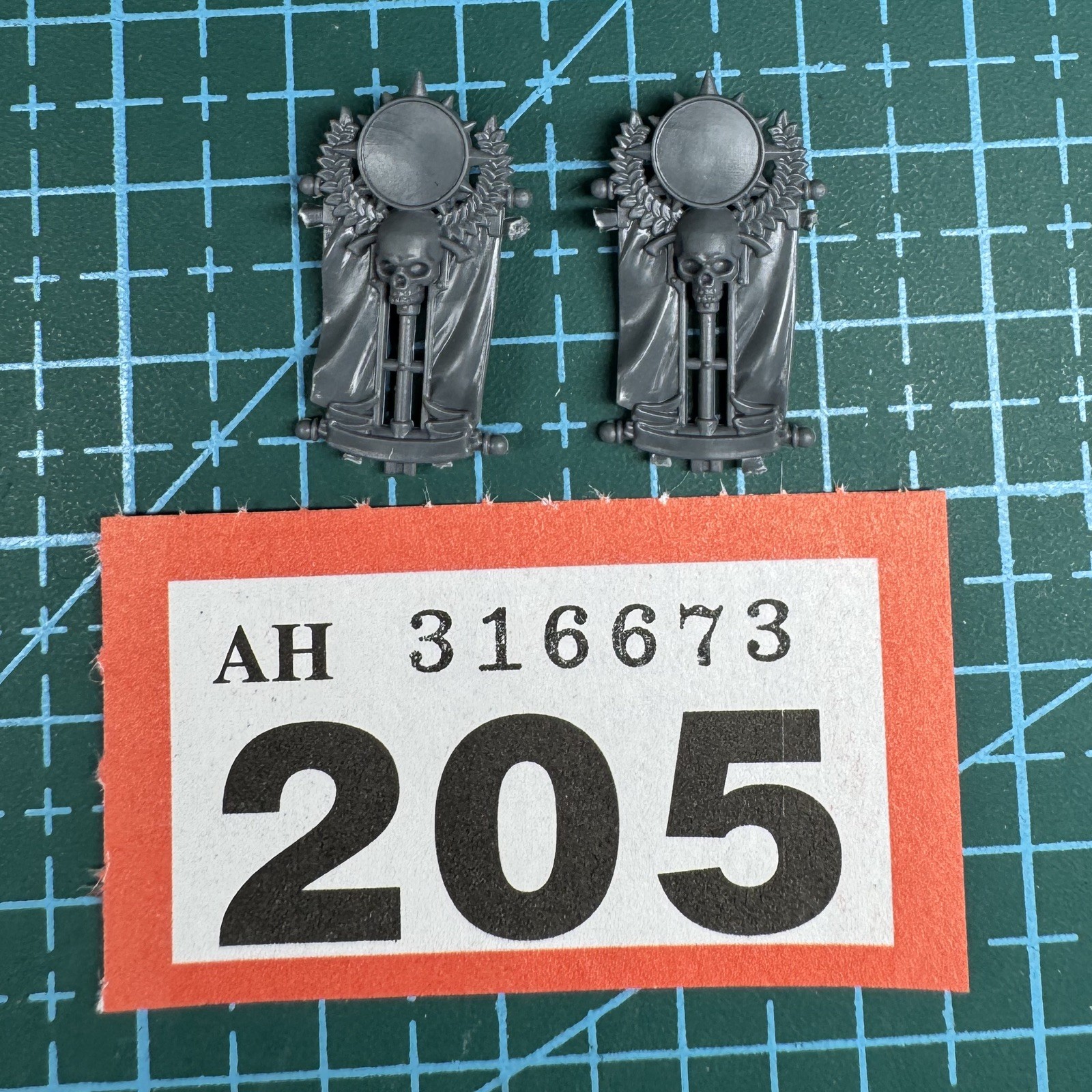 2 Mk III 4 Legion Vexilla Back Banner Heresy Standard 40k Bits Space Marines