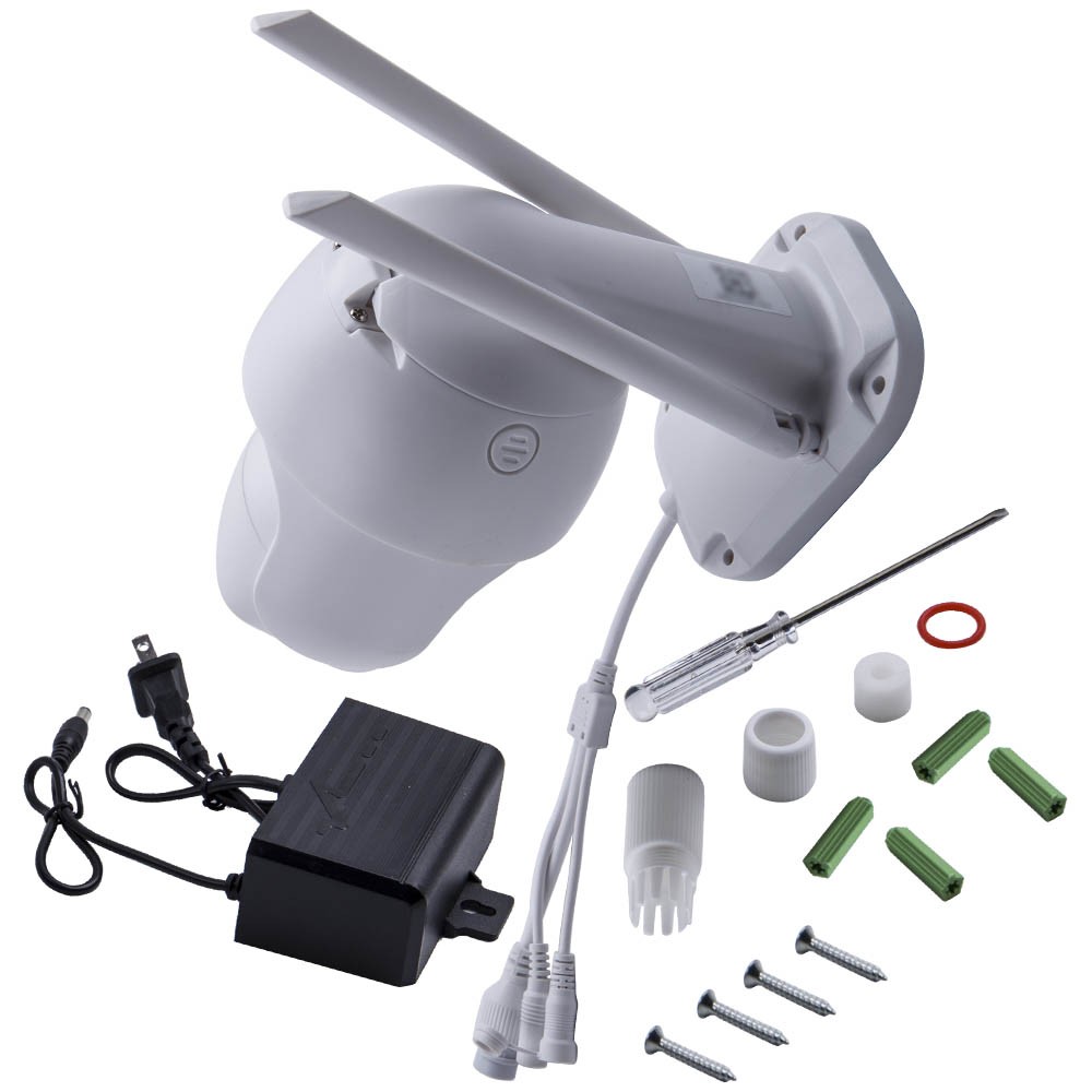 Automatic Motion Tracking LED 1080P IP Camera CCTV IR Home Security PTZ Monitor