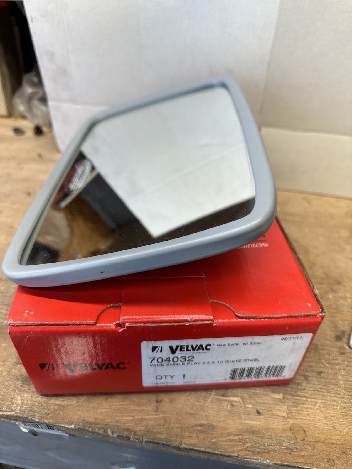 Velvac 704032 Wide Angle Flat Mirror