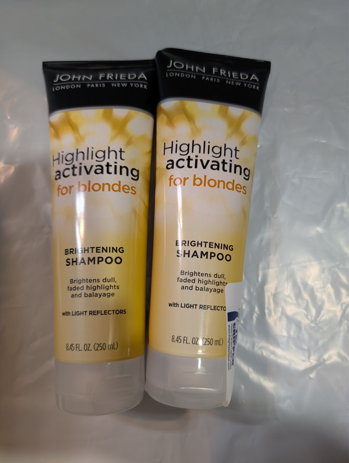 2x John Frieda Highlight Activating For Blondes Brightening Shampoo 8.45 Fl Oz
