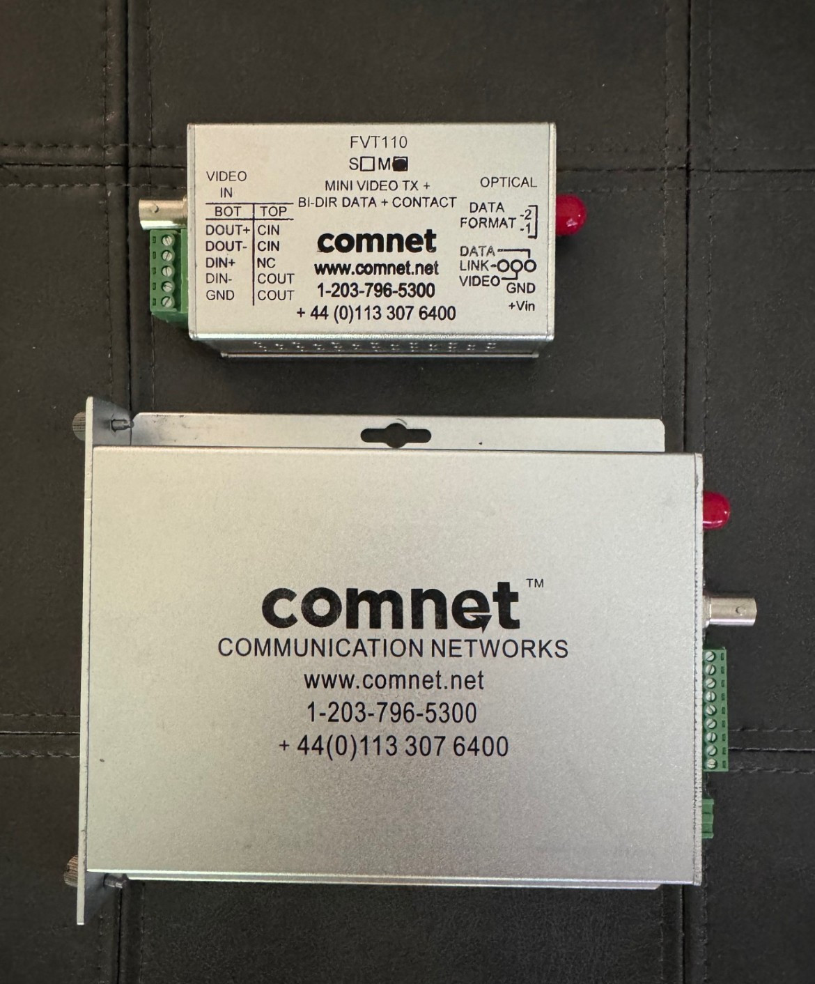 Set of Two Comnet Components--FVR 110 and FVT110-Used