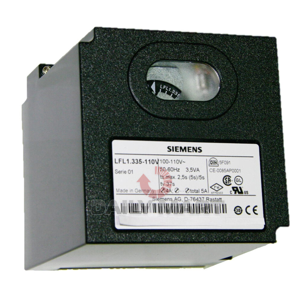 New In Box Siemens LFL1.335 Serie 01 110V Gas Burner Program Controller