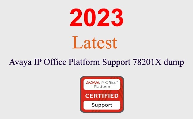 Avaya IP Office Platform Support 78201X dump GUARANTEED (1 month update)
