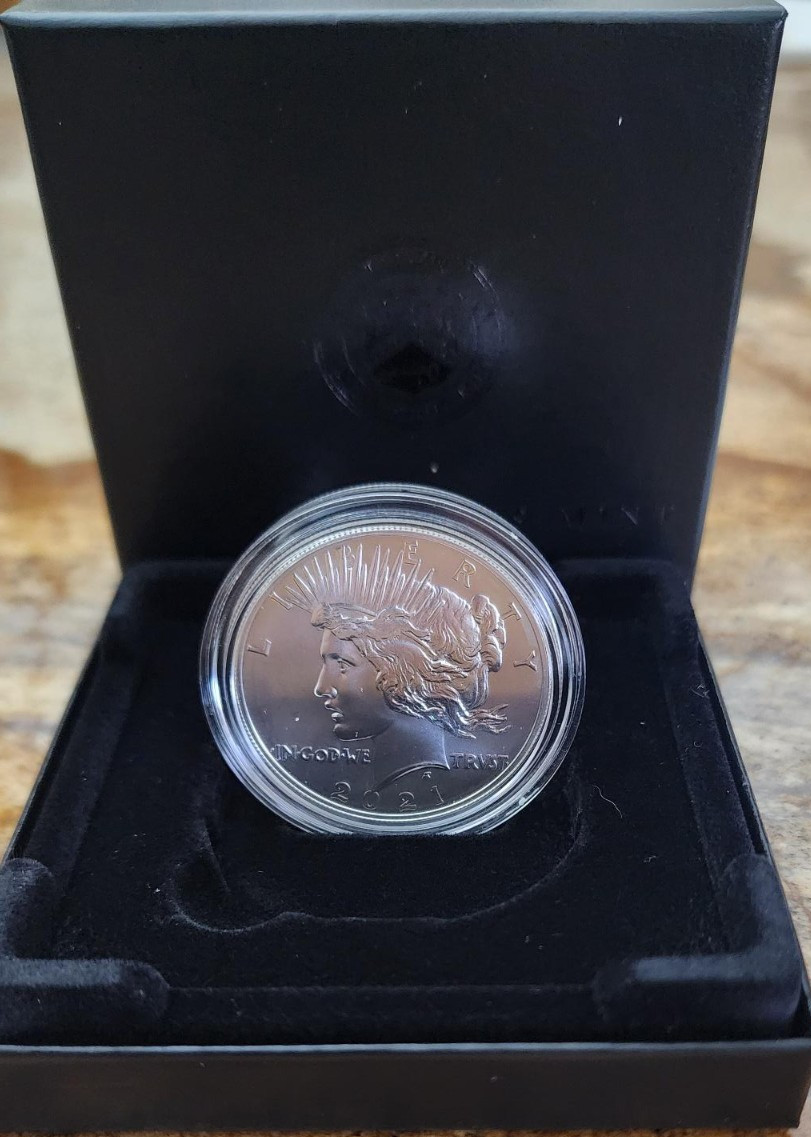 2021 Peace Silver Dollar Philadelphia Mint