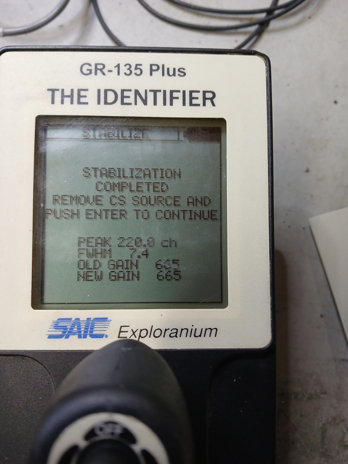 SAIC/Exploranium GR-135Plus Spectrometer Refurbished 1 Year Warranty