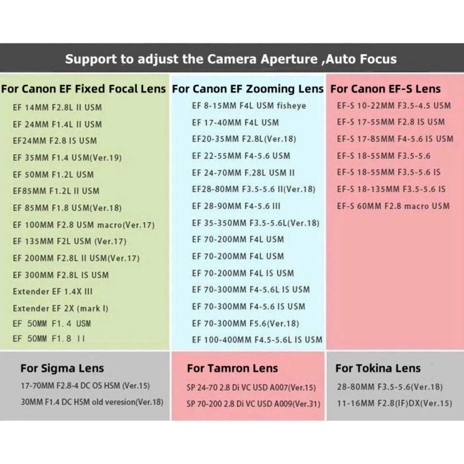 1 PC Auto Focus Lens Mount Adapter For Canon EF EF-S For Sony NEX E Mount Camera