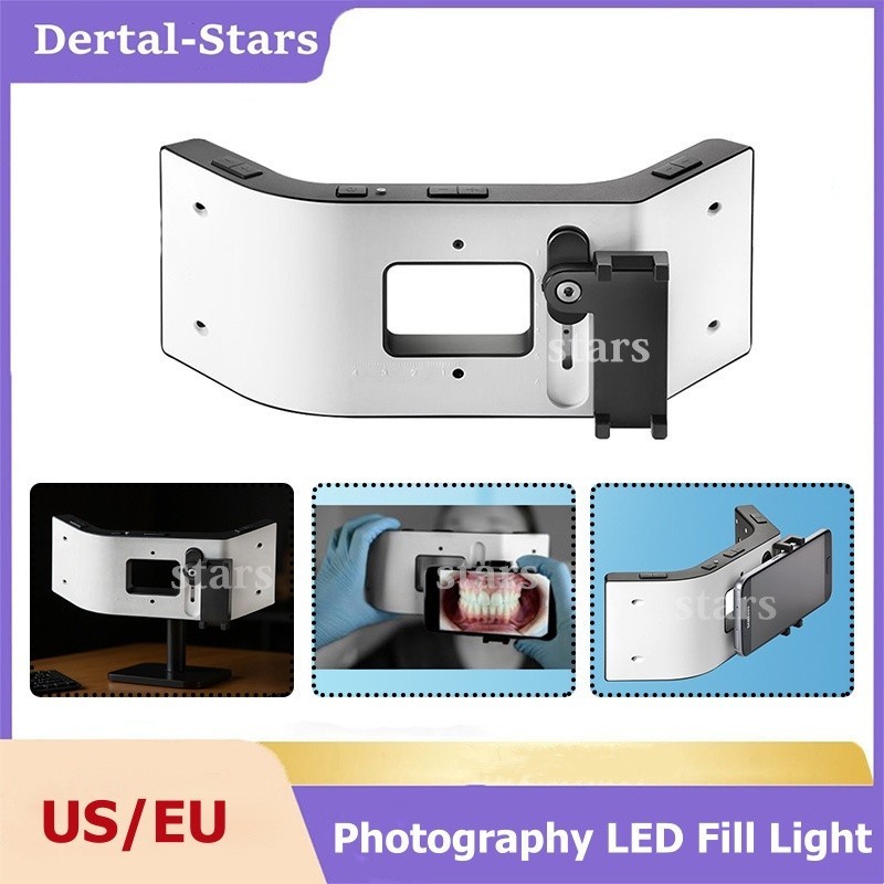Mobile Dental Photography Dimming Fill Light Oral LED Filling Light US / EU Plug