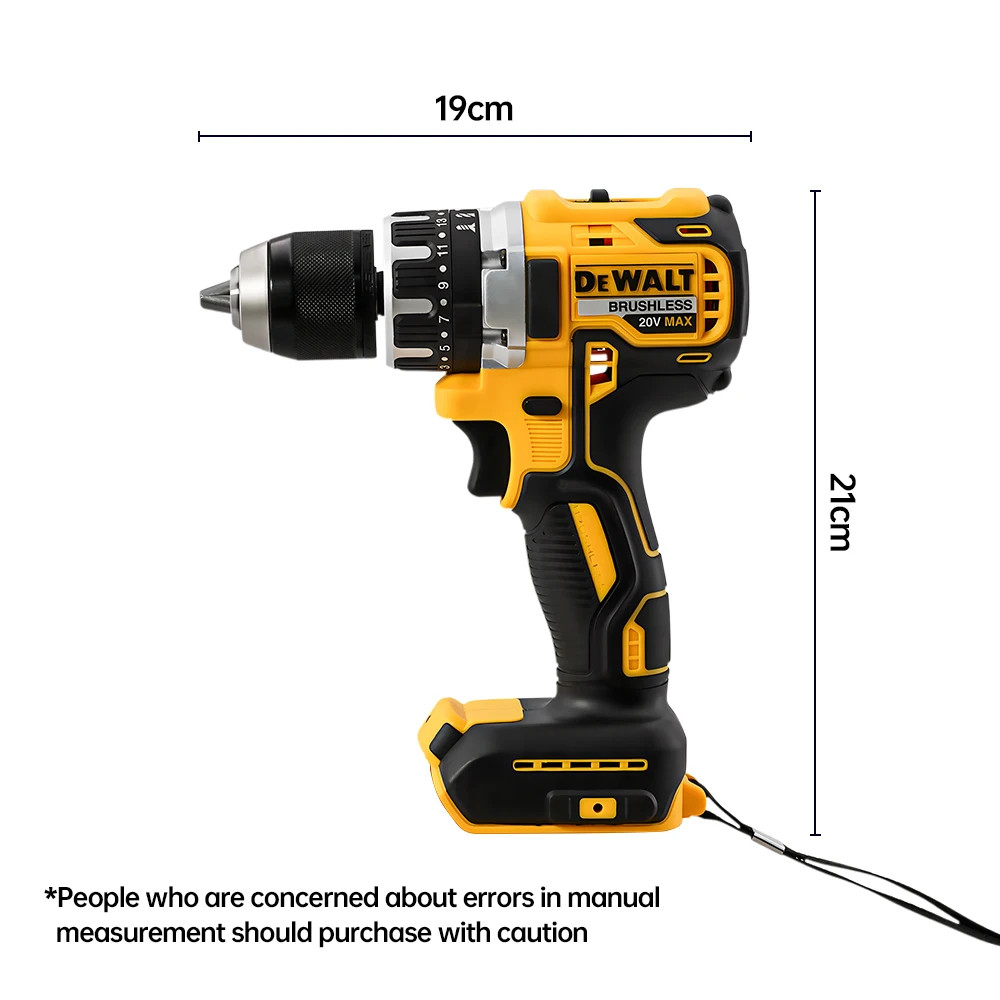 DEWALT DCD796 20V MAX Brushless Hammer Drill Driver Cordless LED Light Tool Only