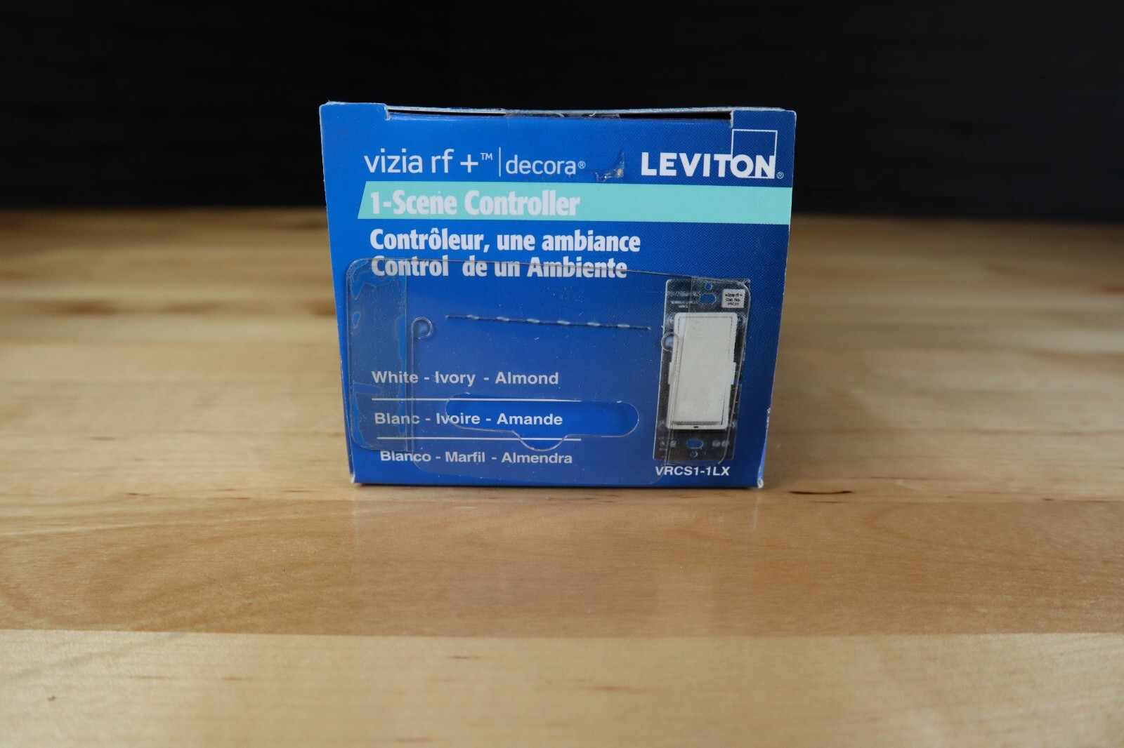 Leviton VRCS1-1LX Vizia RF+ Scene Controller Switch Smart Lighting