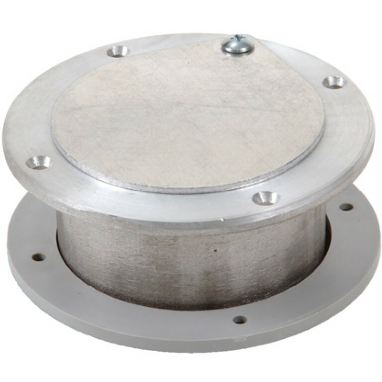 Garage Door Port Non Latching Exhaust Vent 3″ x 3″ Wall Mount Fresh Air Vent