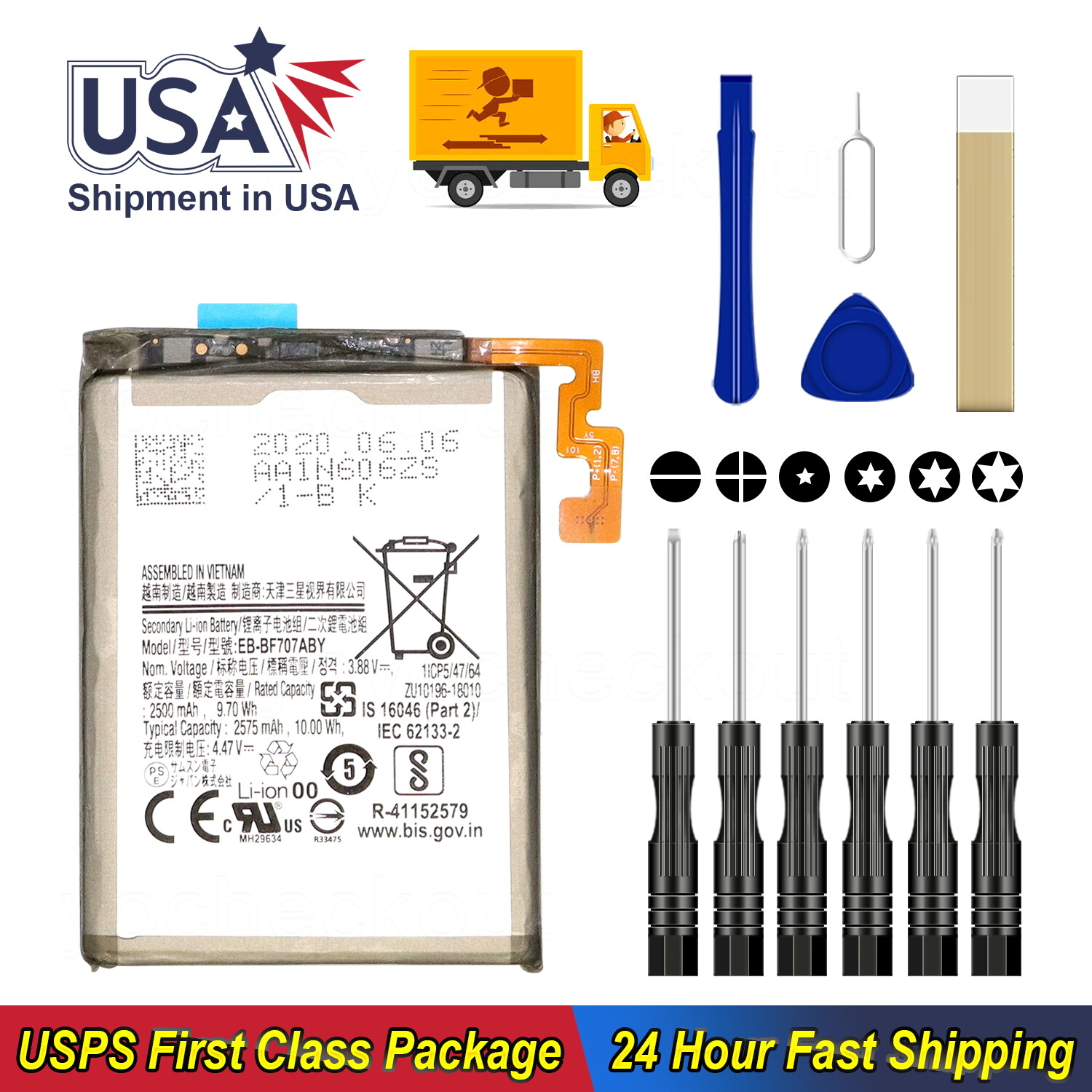For Samsung Galaxy Z Flip 5G SM-F707U1 & EB-BF707ABY EB-BF708ABY Battery Tool