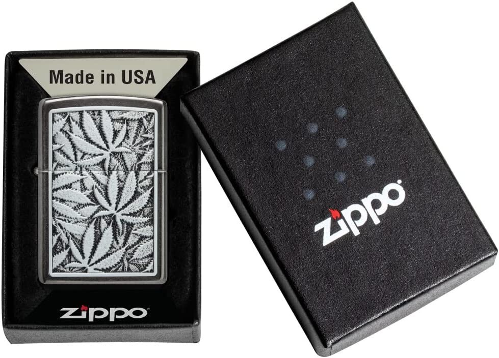 Zippo Emblem Design Grey 48123