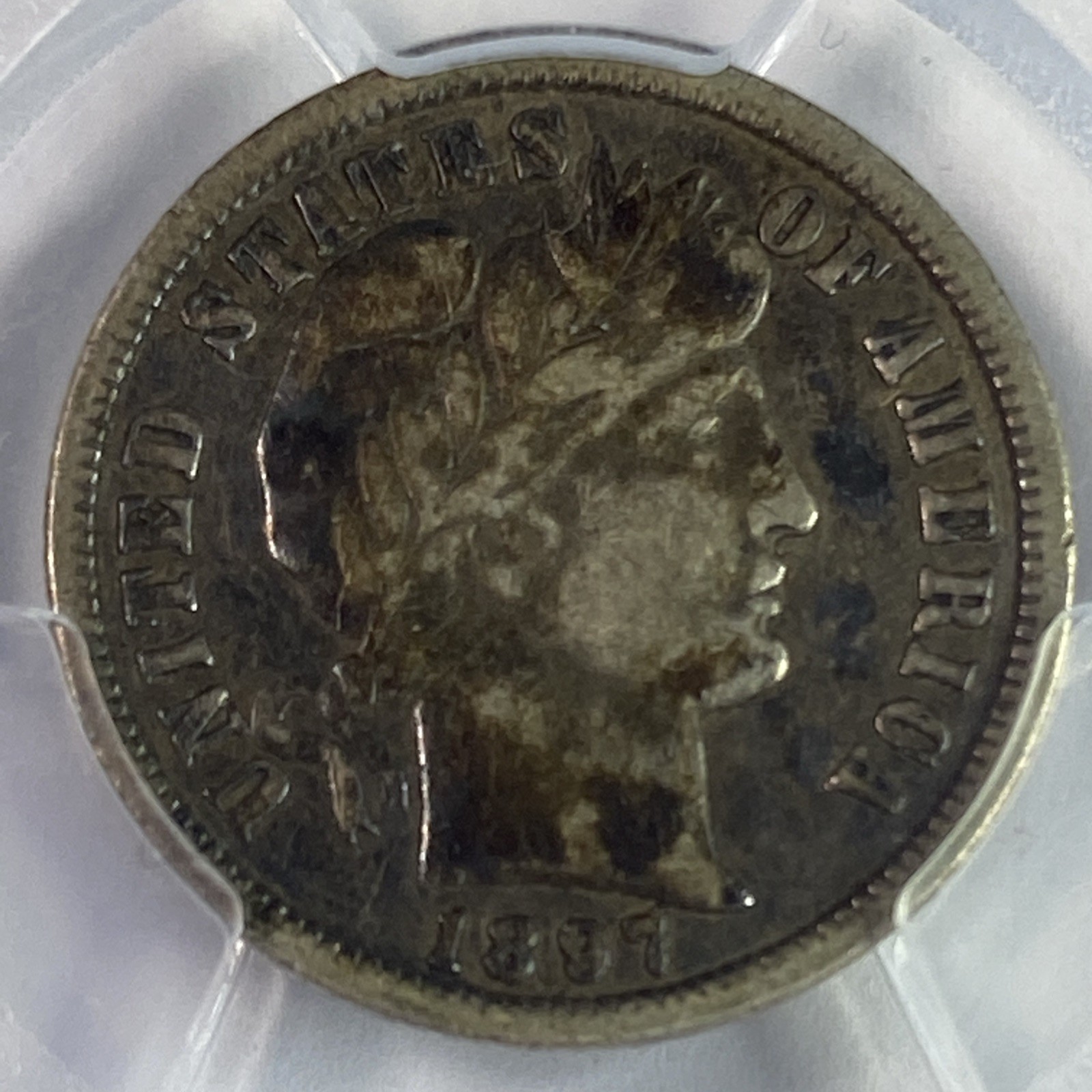 1897-O Barber Dime 10C PCGS VF25