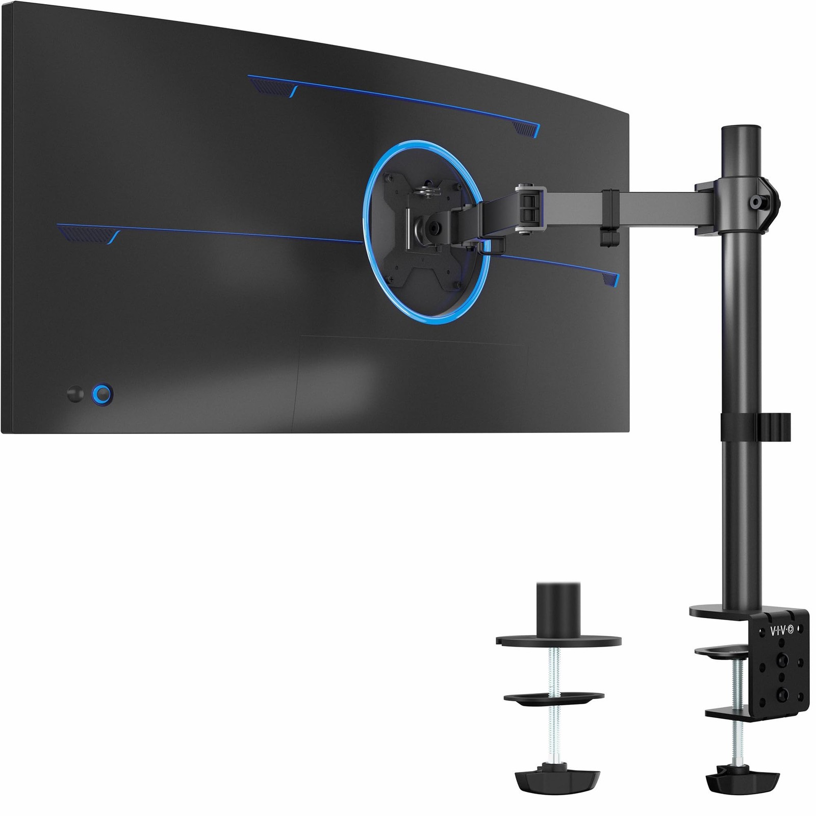 VIVO Single 13 to 38 inch Ultrawide Monitor Arm Desk Mount, Regular Screens u...
