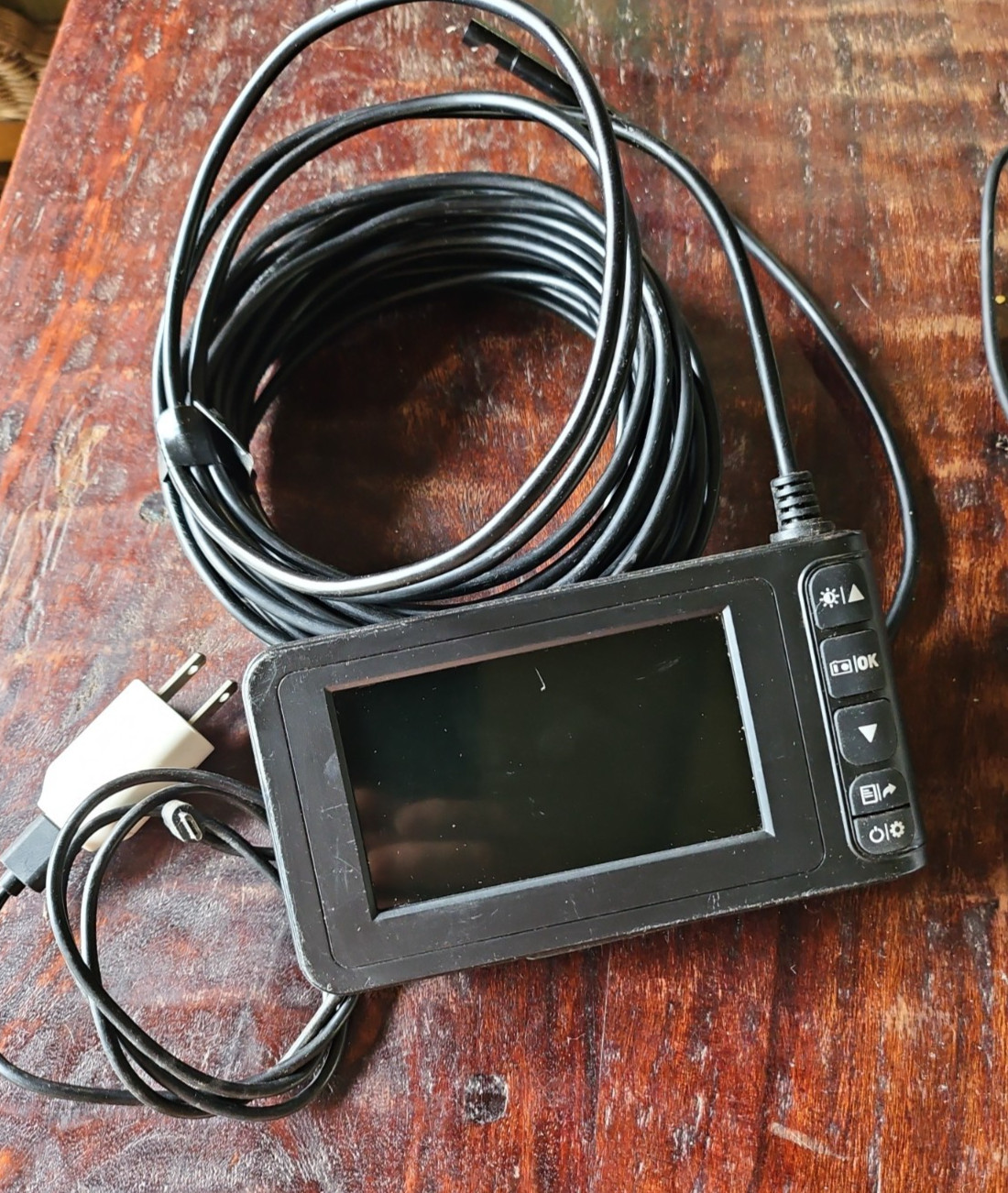 Endoscope Borescope Inspection Camera Skybasic SK129CA LCD 16.5' Cable 32gb card