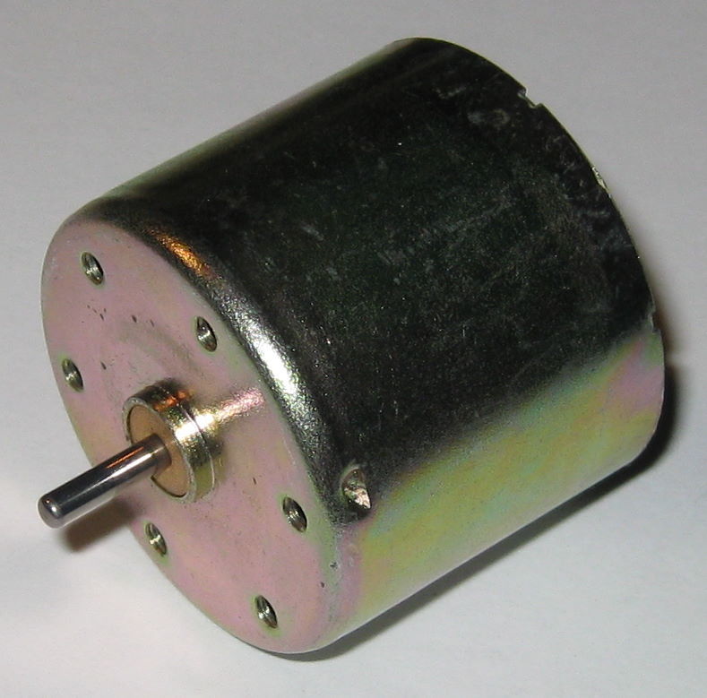 Cassette Rewinder DC Motor - 12 V - 4700 RPM - Low Current Draw