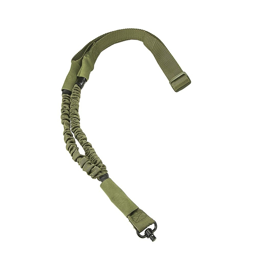 Green 1pt Bungee Sling w/ QD Swivel for Cobalt Colt Lancer Noveske Airsoft Gun