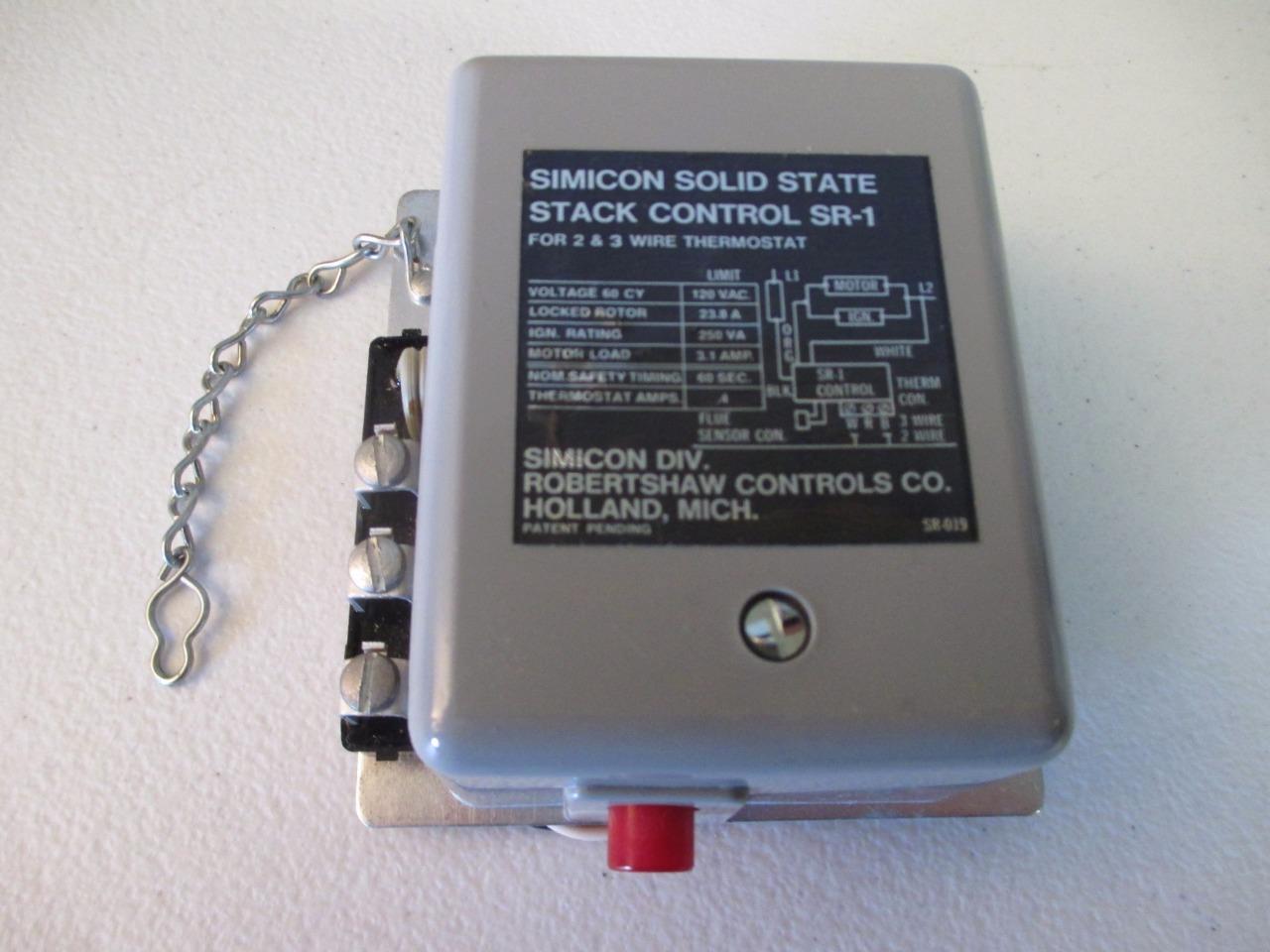Simicon Robertshaw SR-1 Solid State Stack Control & Flue Sensor