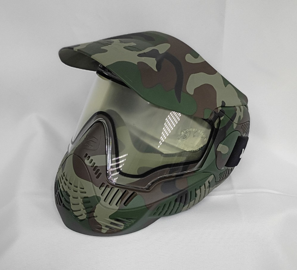 Valken MI-7 Thermal Paintball Airsoft Goggle-Mask - Camo Woodland - NEW