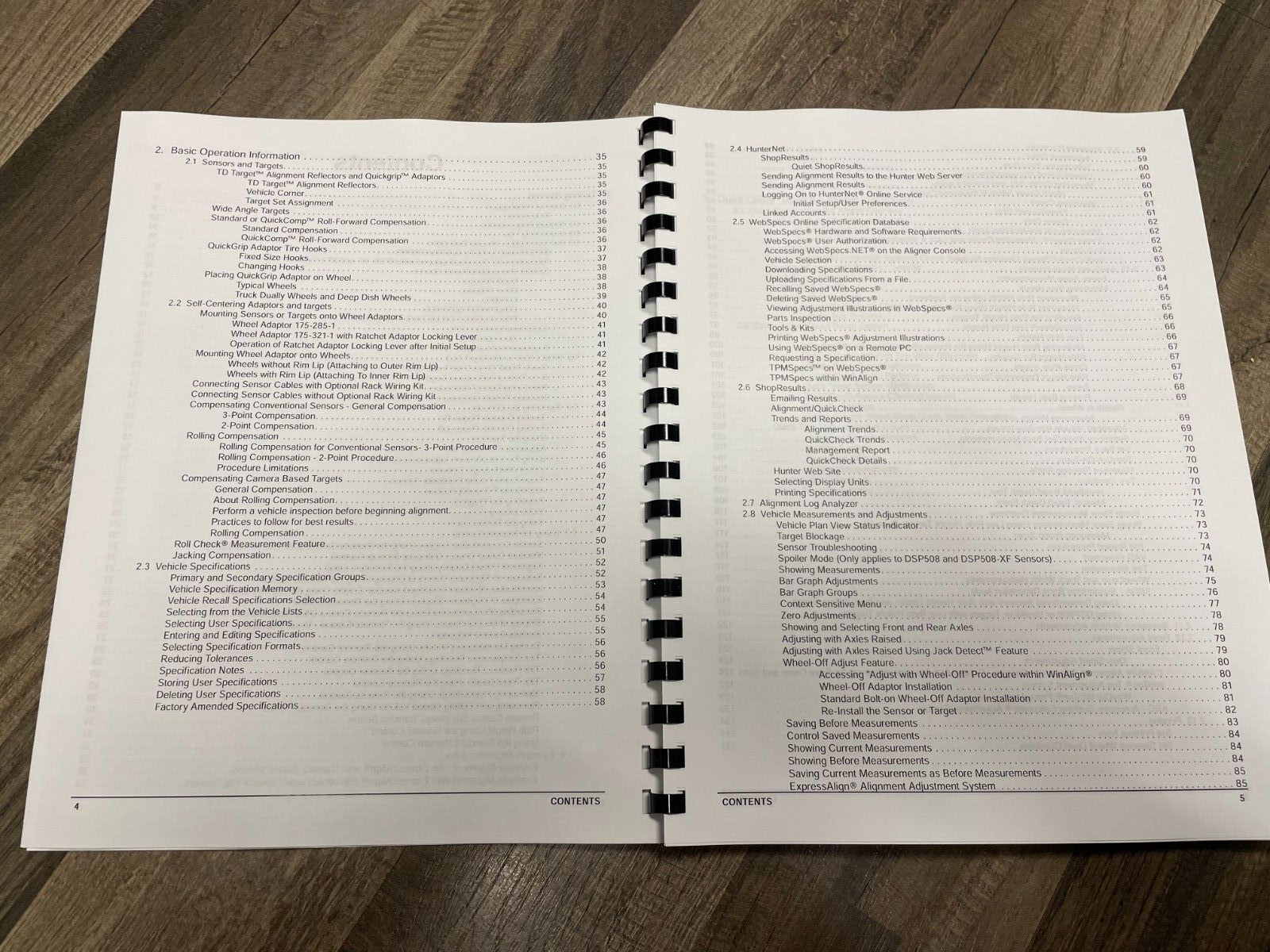 Hunter Engineering WinAlign Alignment Software Version 14.3 Manual