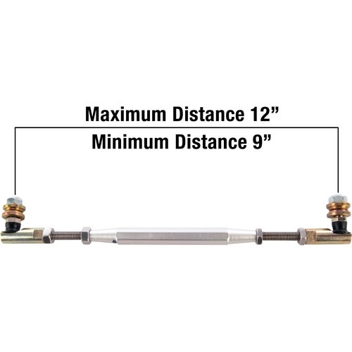JEGS 15795 Adjustable Throttle Linkage Rod