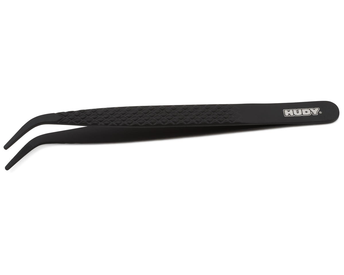 Hudy Curved Tweezers (6.3") [HUD188971]